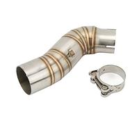 Exhaust Middle Link Pipe Stainless Steel for CBR1000 | Mid Connection Tube, Stainless Steel, Excellent Sound Quality, Reduces Noise & Temperature, For Honda CBR1000
