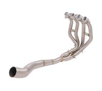 Exhaust Middle Pipe Compatible With For Ninja For ZX25R 2020 2021 2022 Slip On Exhaust Motorcycle Exhaust For Titanium Alloy Header Link Pipe