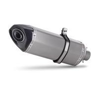 Exhaust Middle Pipe Compatible With For NINJA650 Accessories Universal Motorcycle Exhaust Modify Carbon Fiber Tip Big Hexagon Silencer