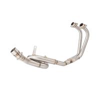 Exhaust Middle Pipe Compatible With For YzfR25 For YzfR3 For MT03 2014-2021 Front Pipe Link Pipe Exhaust Header Exhaust Motorcycle Accessories