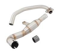 Exhaust Middle Pipe Compatible With Suzuki For DR160 For DR150S Moto For Escape Stainless Steel System Muffler Motorcycle Exhaust Front Link Pipe Slip On