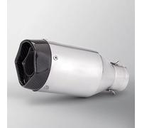 Exhaust Middle Pipe Compatible With Suzuki For GSXS150 For DL250 Universal 51mm Motorcycle Exhaust Muffler Modify Stainless Blue Tail Pipe