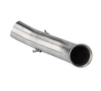 Exhaust Middle Pipe,Exhaust Connect Pipe,Stainless Steel Motorcycle Slip Motorcycle Exhaust Vent Middle Link Pipe Full Exhaust System for K-T-M DUKE 250 390 RC390 2017-2018
