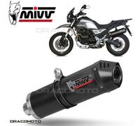 Mivv Exhaust Muffler Oval Carbon Carbon Cap kat MOTO GUZZI V85 TT 2019 2024
