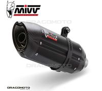 Exhaust Silencers MIVV SUONO BLACK Inox E5 MOTO MORINI X-CAPE 2021 > 2023