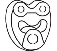 Exhaust mounting bracket 255-123 BOSAL