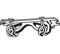 Exhaust mounting bracket 255-417 BOSAL