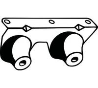 Exhaust mounting bracket 255-796 BOSAL