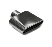 Exhaust Muffler 1 Pcs Car Muffler Tip Stainless Steel Universal Exhaust Tip Exhaust Pipe For All Car Exhaust Auto Tailpipe