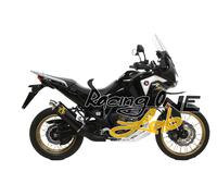 Arrow Exhaust Terminal Maxi Alux Black Honda CRF 1100 L Africa Twin 1100 2020