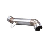 Exhaust Muffler Compatible With Aprilia For RSV4 60mm Inlet Diameter 42cm Middle Link Exhaust Pipe Stainless Steel Muffler Removable Motorcycle Accessories