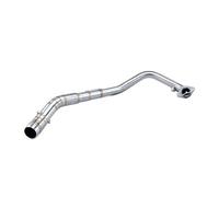 Exhaust Muffler Compatible With For EXCITER 150 Motorcycle Exhaust Front Pipe Muffler Middle Link For Connect Pipe Stainless Steel Slip On