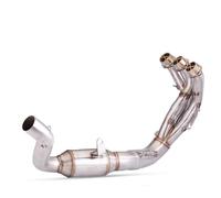 Exhaust muffler Compatible With For MT09 For V3 2021-2023 Motorcycle Exhaust Pipe Refit Front Mid Muffler Link Whole Vehicle Slip On Parts(A)