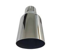 Exhaust Muffler For Bmw E90 Exhaust Tip W222 Pipe Stainless Steel Universal Car Modification Car End Pipes(63MM IN-115MM OUT)