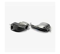 Exhaust Muffler For BMW G20 G21 320i 330i 2019-2020 Muffler Tips 1 Pair Car Exhaust Tip Stainless Steel Square Exhaust Pipe Car Exhaust Tail Throat(Black)
