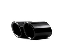 Exhaust Muffler For BMW X1 F48 2016-2020 Accessories Styling 2PCS Chrome Car Exhaust Mufflers Tip Pipes Rear Modified Tail Car Exhaust Tail Throat