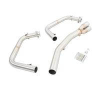 Exhaust Muffler For Ninja250 For Ninja400 For Z250 For Z400 2023 Motorcycle Exhaust For Escape Modified Front Middle Link Pipe For Connect Muffler