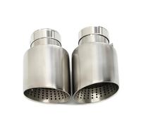 Exhaust Muffler For VW For GTI For MK7 For Golf 7 Nozzle Muffler Tip 1 Pcs Car Exhaust Tip Pipe Universal Exhaust Tip(ID60MMOD114MM)