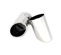 Exhaust Muffler For VW For Passat CC B6 3C Car Exhaust Muffler Tip Tail End Trim Chrome Rear Round Stainless Steel Fit 52-73mm Car End Pipes