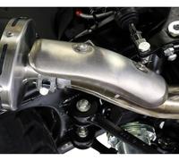 Gpr Exhaust Systems Albus Evo4 Royal Enfield Himalayan 410 Diam 42.5 17-20 Ref:e4.roy.5.cat.albe4 Homologated Oval Muffler White Homologated