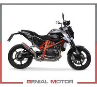 GPR Exhaust KTM Duke 690 2017-2020 Homolog Slip-On Deeptone Inox