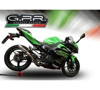 Exhaust Muffler GPR Deeptone Inox Approved Kawasaki Z 400 2023 2024