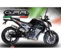 Exhaust Muffler GPR Deeptone Inox Approved Ktm Duke 790 2021 2023