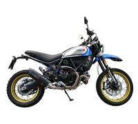 Exhaust Muffler GPR Furore Evo4 Nero Appr Ducati Scrambler 800 Urb Mot 2021 2023