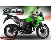Exhaust Muffler GPR Furore Evo4 Nero Approved Kawasaki Versys-X 300 2022 2023