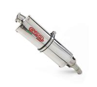 Gpr Exhaust Systems Trioval Bmw F 650 St 93-02 Ref:bmw.72.cat.tri Stainless Steel Homologated Oval Muffler Silver Homologated