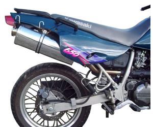 Exhaust Muffler GPR Trioval Approved Kawasaki Klx 650 1993 1995