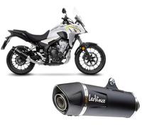 LeoVince Nero Exhaust Systems matt black, carbon end cap