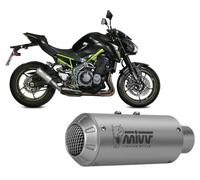 Exhaust Muffler Mivv MK3 St. Steel KAWASAKI Z900 A2 (35 KW/70 KW) 2017 > 2023