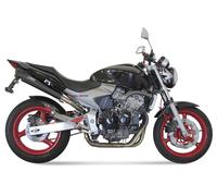 Mivv X-cone Honda Hornet 600 2003-06 H.020.lc3b Homologated Slip On Muffler Silver Homologated