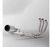 Exhaust Muffler Motorcycle Exhaust Pipe For CFMOTO 675SR-R 675SR R Muffler Escape Tube Link Connect Silencer Modified Noise Sound Eliminator Escape Tube
