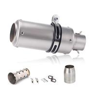Exhaust Muffler Motorcycle Exhaust Pipe For R3 R25 MT07 MT09 R1 51/60mm Muffler Stainless Steel Escape Tube Silencer Accessories Escape Tube(Color 5,51mm)