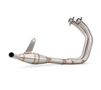 Exhaust Muffler Motorcycle Exhaust Pipe For YZF R3 R25 MT03 2015-2025 Racing 32MM Exhaust Muffler Front Link Pipe Connect Silencer Exhaust Pipe(Color 2)