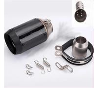 Exhaust Muffler Motorcycle Exhaust Pipe Silencer For BMW S1000RR For Tmax530 Street Model 51mm Exhaust Muffler Pipe With DB Killer Exhaust Pipe(Carbon Look 2)