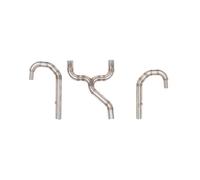 Exhaust Muffler Motorcycle For R45 R65 R75 R80 R100 Front Exhaust Header | 35MM/38MM/40MM For R45 R65 R75 R80 R100 Front Exhaust Header 2 In 1 Motorcycle Muffler Pipe Collector Manifold
