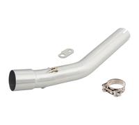 Exhaust Muffler Motorcycle For Yamaha For Tenere 700 For XTZ700 For XTZ-700 2019-2023 End Silencers Motocycle Exhaust Motorcycle Muffler Mid Link Pipe(Silver)