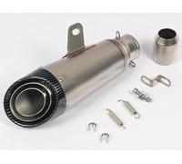 Exhaust Muffler Motorcycle Universal 51 60mm Motorcycle Exhaust Pipe Escape Moto Proyect Exhaust With DB Killer For MT07 MT09 Z900 Z400 Z650 R3 R25 Mt03 Exhaust Pipe