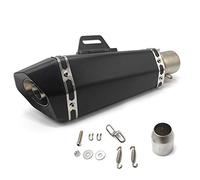 Exhaust muffler Paddock compatible with Kawasaki Z400 / Z125 Silencer black