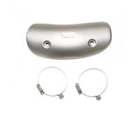 Exhaust Muffler Pipe Heat Shield Guard Cover, Motorcycle Exhaust Cover Middle Link Pipe Protector Heat Shield Guard(Colorf)