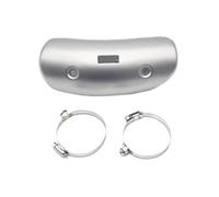 Exhaust Muffler Pipe Heat Shield Guard Cover, Motorcycle Exhaust Cover Middle Link Pipe Protector Heat Shield Guard(Colore)