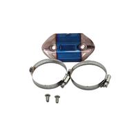 Exhaust Muffler Pipe Heat Shield Guard Cover, Motorcycle Exhaust Muffler Pipe Link Pipe Protector Heat Shield Cover Guard Heat Shield Anti-scalding Cover(3857mm01)