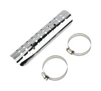 Exhaust Muffler Pipe Heat Shield Guard Cover, Motorcycle Exhaust Pipe Protector Heat Shield Cover Guard Muffler Pipe Anti-Scalding Cover Modified Accessories(Colors 27cm)