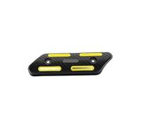 Exhaust Muffler Pipe Heat Shield Guard Cover, Motorcycle Modification General 4-Stroke Exhaust Pipe Anti Scald Cover Scattered Heat Insulation Cover Off-road Parts(Yellow)