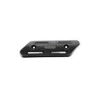 Exhaust Muffler Pipe Heat Shield Guard Cover, Motorcycle Modification General 4-Stroke Exhaust Pipe Anti Scald Cover Scattered Heat Insulation Cover Off-road Parts(Black)