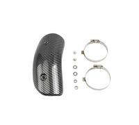 Exhaust Muffler Pipe Heat Shield Guard Cover, Universal Motorcycle Exhaust Heat Shield Cover Muffler Link Pipe Protector Guard Anti-scalding Cover(Style3)