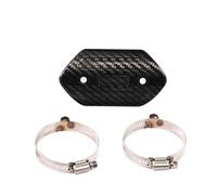 Exhaust Muffler Pipe Heat Shield Guard Cover, Universal Motorcycle Exhaust Heat Shield Cover Muffler Link Pipe Protector Guard Anti-scalding Cover(Colorn)